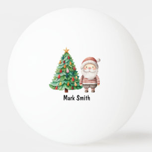 Kerstboom met Sinterklaas Pingpongbal