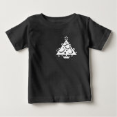 Kerstboom met Star Black en White Shirt (Voorkant)
