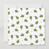 Kerstboom met ster aankondiging (Voorkant)