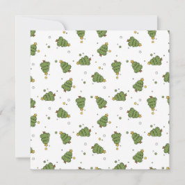 Kerstboom met ster aankondiging