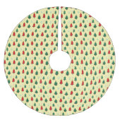 Kerstboom met ster topper naadloos patroon rok (Voorkant)