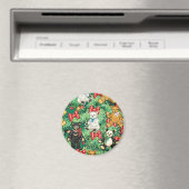 Kerstboom met Teddy Bear Ornamenten Magneet (Insitu (Vaatwasser))