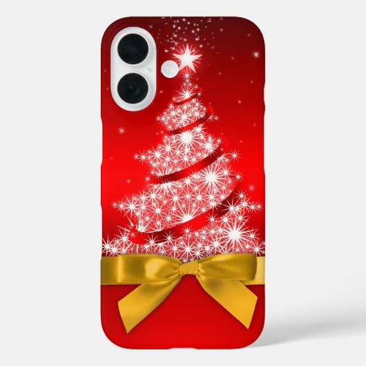 Kerstboom met valse boog Case-Mate iPhone case (Achterkant)