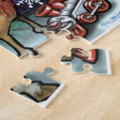 Kerstboom met versiering legpuzzel (Zijkant)