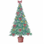 kerstboom met versiering van rode bogen fotobeeldje sleutelhanger<br><div class="desc">This Festive key chain is made up from an origineel watercolor Christmas illustration. The bright and cheerful design will look special during the foliday season. Het oorspronkelijke doel van het verslag is om te zorgen voor een optimale benutyone.</div>