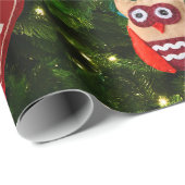 Kerstboom met vilt speelgoed cadeaupapier (Rol Hoek)