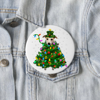 kerstboom met wieltjes |Kerstlamptijden Ronde Button 4,0 Cm