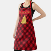 kerstboom met zwarte buffels schort (Insitu)