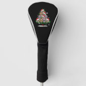 Kerstboom Mexicaanse blaaskraan Sull Santa Ha Golfheadcover (Voorkant)
