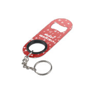 kerstboom mini flessenopener (Achterkant Gekanteld)