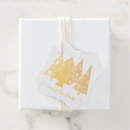 kerstboom | Minimalistisch | Glittercadeau voor go Bedankjes Labels