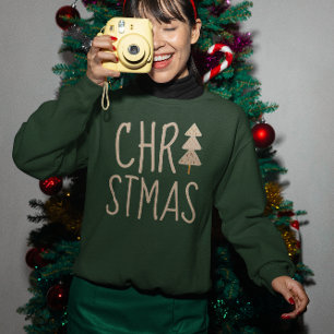 Kerstboom minimalistische Scandinavische Trui