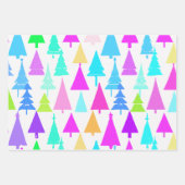 Kerstboom Modern inpakpapier Vel (Voorkant 3)