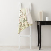 Kerstboom Modern Sherpa Deken (In situ)