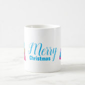 Kerstboom, moderne fungierkleurige kleuren koffiemok (Center)