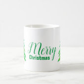 Kerstboom, moderne fungierkleurige kleuren koffiemok (Center)