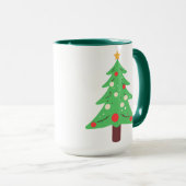 kerstboom mok (Voorkant rechts)