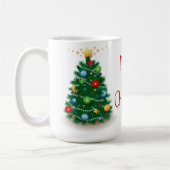 Kerstboom, mok (Links)