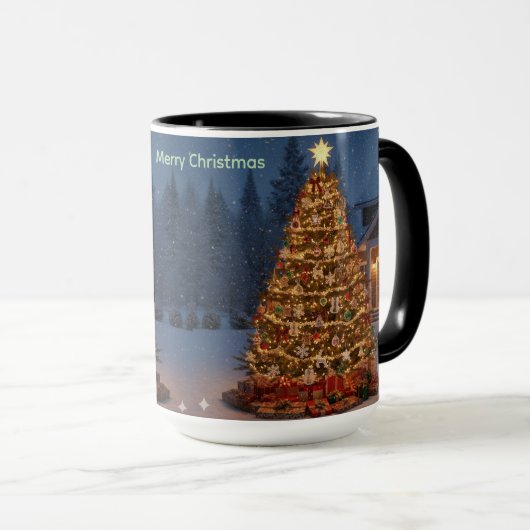 Kerstboom Mok (Voorkant rechts)