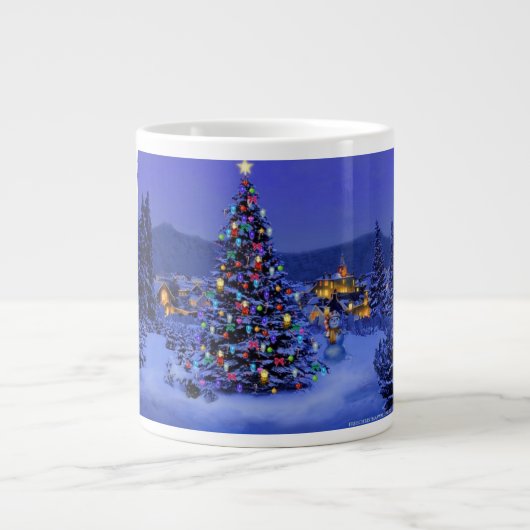 Kerstboom mok (Voorkant)