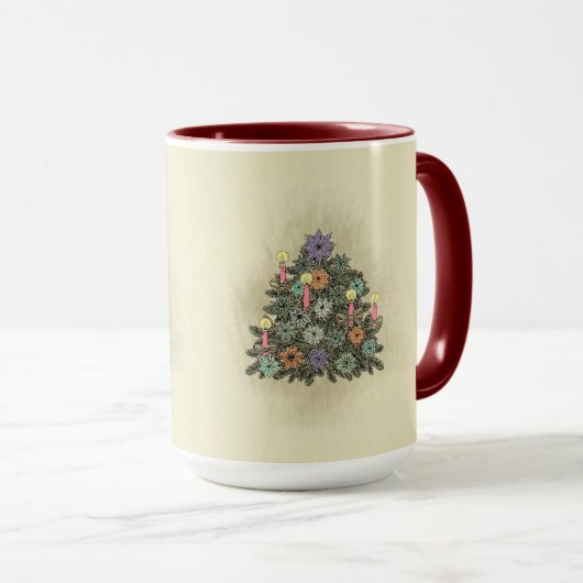 Kerstboom - Mok, beker Mok (Voorkant rechts)