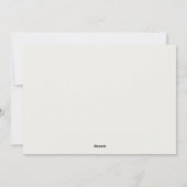 Kerstboom monogram Foto Kerstkaarten Feestdagenkaart (Achterkant)