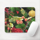 kerstboom mousepad muismat (Met muis)