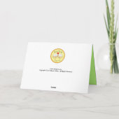 Kerstboom Muis Grappig Voor Kinderen Kaart (Achterkant)