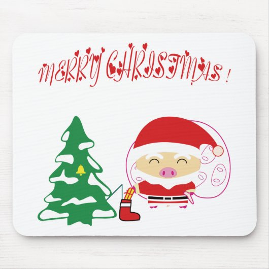 Kerstboom Muismat (Voorkant)