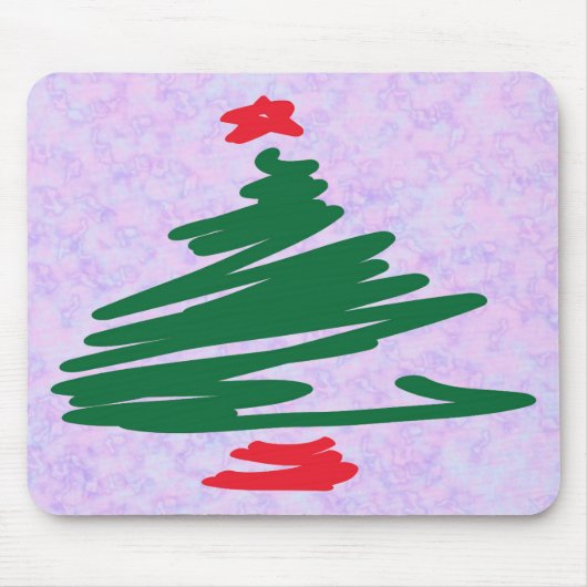 kerstboom muismat (Voorkant)