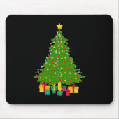 kerstboom muismat (Voorkant)