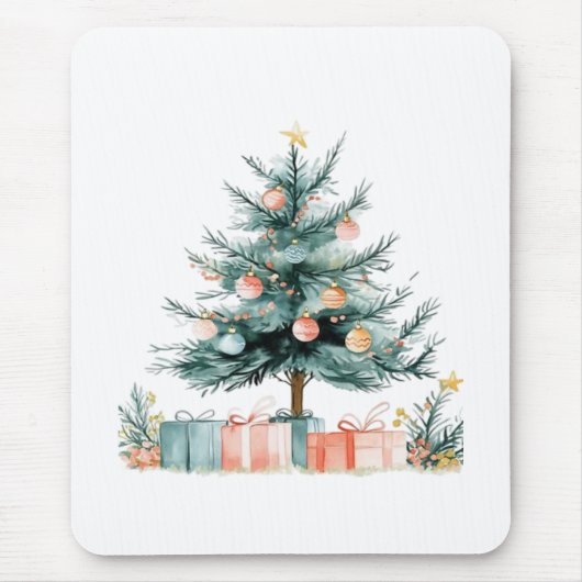 Kerstboom muismat (Voorkant)