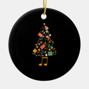 Kerstboom Musician Composer Music Director Keramisch Ornament
