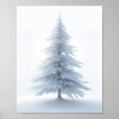Kerstboom Muur Kunst Poster (Voorkant)