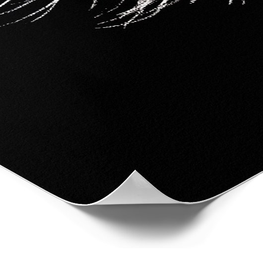 Kerstboom muur kunst poster (Hoek)