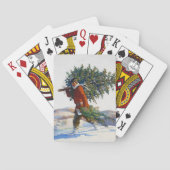 Kerstboom | N.C. Wyeth Pokerkaarten (Achterkant)