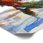 Kerstboom | N.C. Wyeth Poster (Hoek)