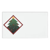 kerstboom naambadge (Voorkant)