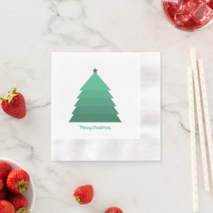 Kerstboom Napkin Servet