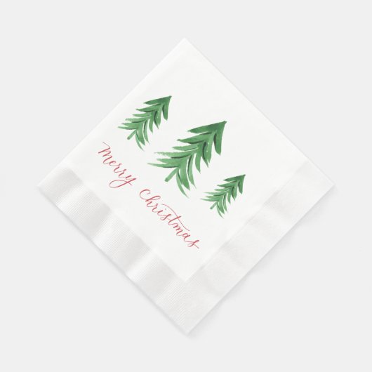 kerstboom Napkins Servet (Hoek)