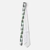 Kerstboom Necktie Stropdas (Achterkant)