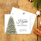 Kerstboom - Nieuwe startaankondiging Briefkaart