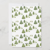 Kerstboom - Nieuwe startaankondiging Feestdagenkaart (Achterkant)