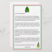 Kerstboom Nieuwsbrief Klassiek Rood Groen Aangepas (Voorkant / Achterkant)