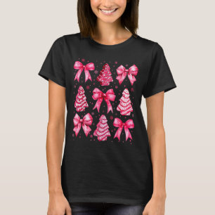 Kerstboom Nk Cake Coquette Kerstmis Xmas Meisje T-shirt