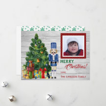 Kerstboom Notenkraker Familie of Kind Foto