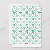 Kerstboom Notenkraker Familie- of Kinderfoto Feestdagenkaart (Achterkant)