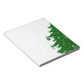 kerstboom notitieblok (Schuin)