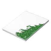kerstboom notitieblok (Linkerzijde)