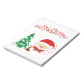 Kerstboom Notitieblok (Linkerzijde)